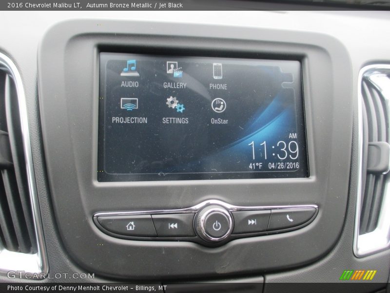 Autumn Bronze Metallic / Jet Black 2016 Chevrolet Malibu LT