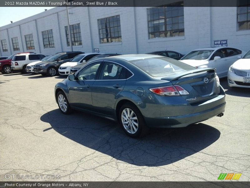 Steel Blue / Black 2012 Mazda MAZDA6 i Touring Plus Sedan