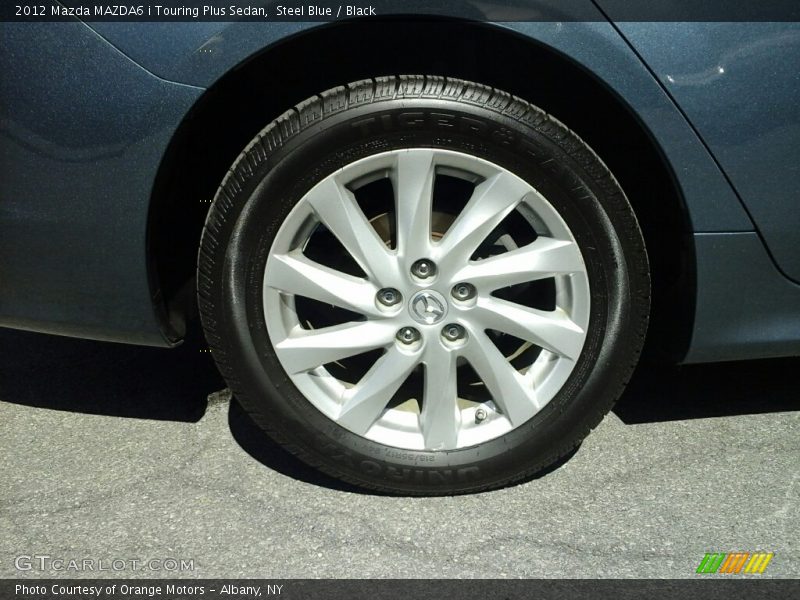 Steel Blue / Black 2012 Mazda MAZDA6 i Touring Plus Sedan