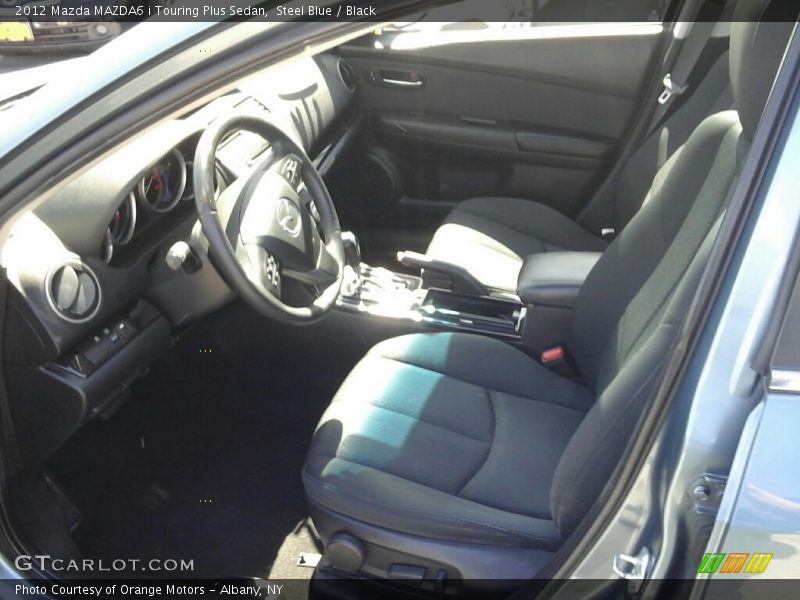 Steel Blue / Black 2012 Mazda MAZDA6 i Touring Plus Sedan