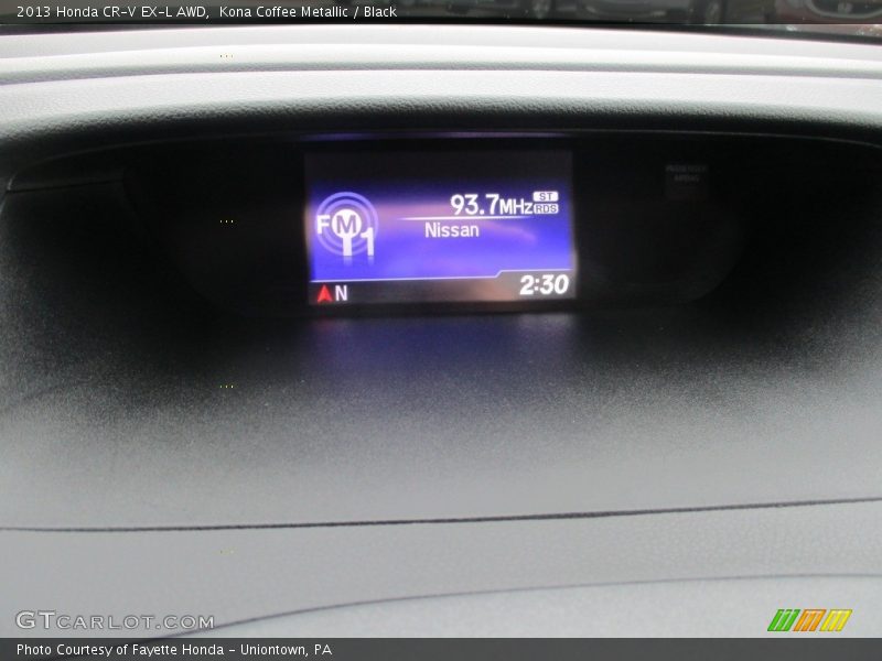 Kona Coffee Metallic / Black 2013 Honda CR-V EX-L AWD