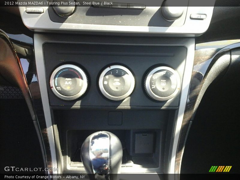 Steel Blue / Black 2012 Mazda MAZDA6 i Touring Plus Sedan