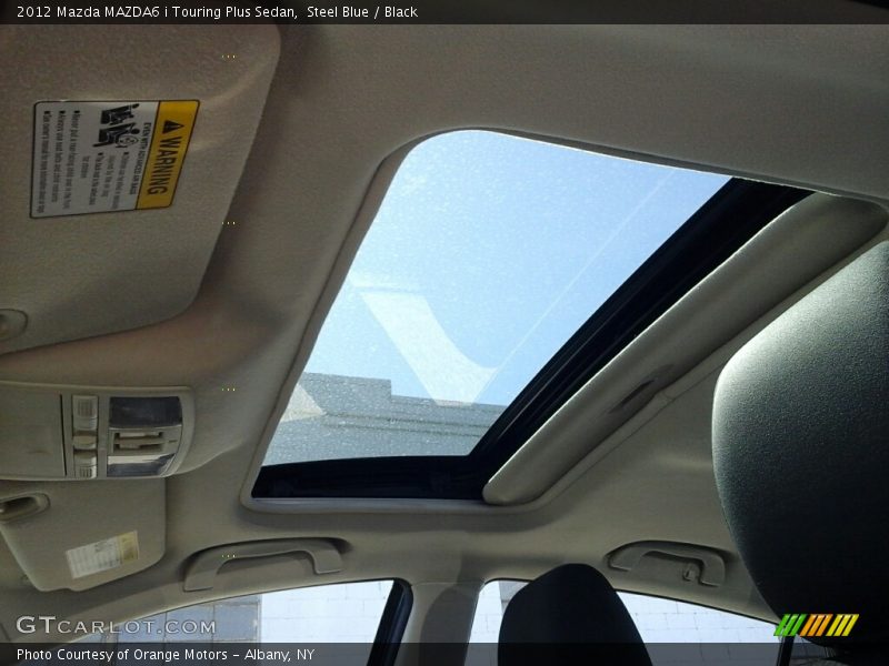 Steel Blue / Black 2012 Mazda MAZDA6 i Touring Plus Sedan