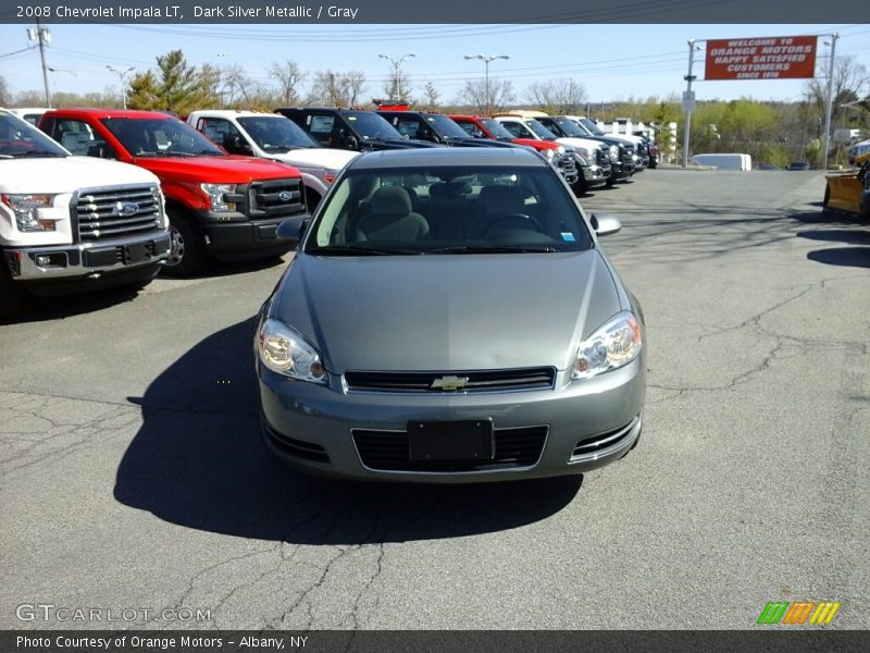 Dark Silver Metallic / Gray 2008 Chevrolet Impala LT