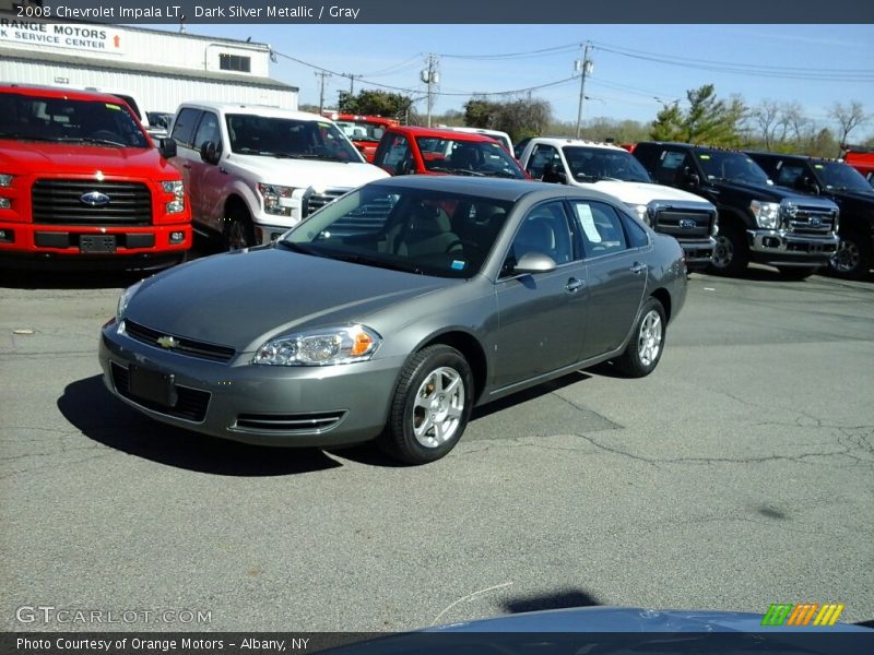 Dark Silver Metallic / Gray 2008 Chevrolet Impala LT
