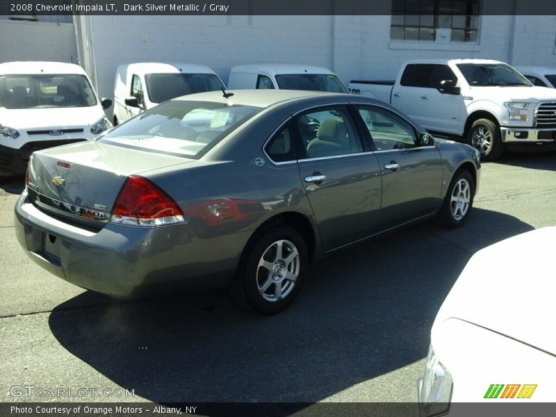 Dark Silver Metallic / Gray 2008 Chevrolet Impala LT