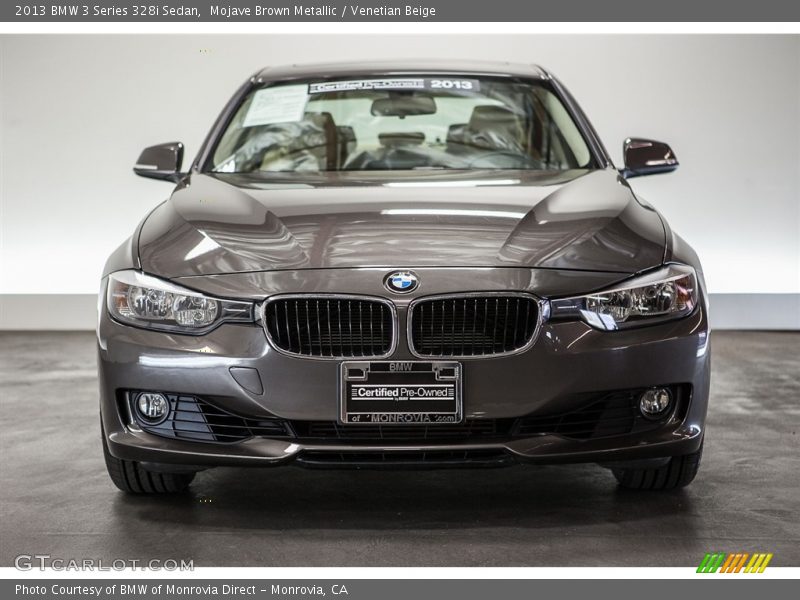Mojave Brown Metallic / Venetian Beige 2013 BMW 3 Series 328i Sedan