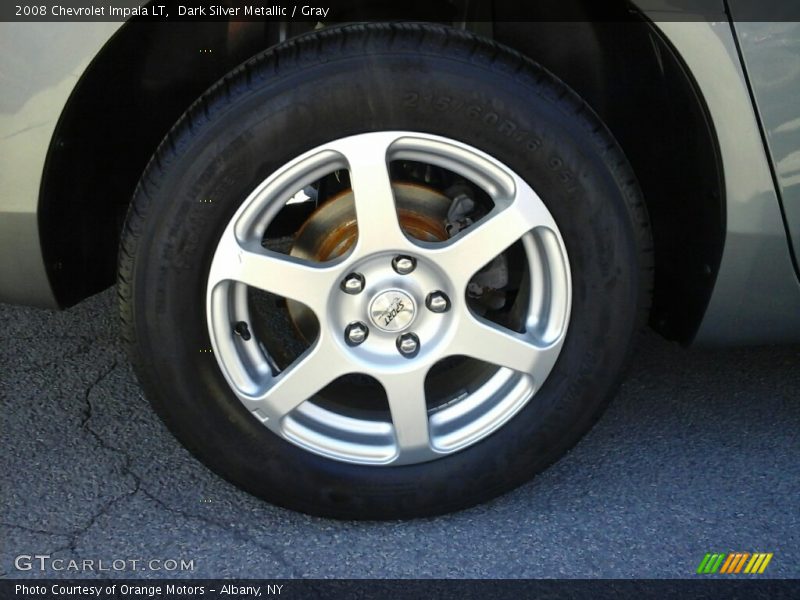 Dark Silver Metallic / Gray 2008 Chevrolet Impala LT