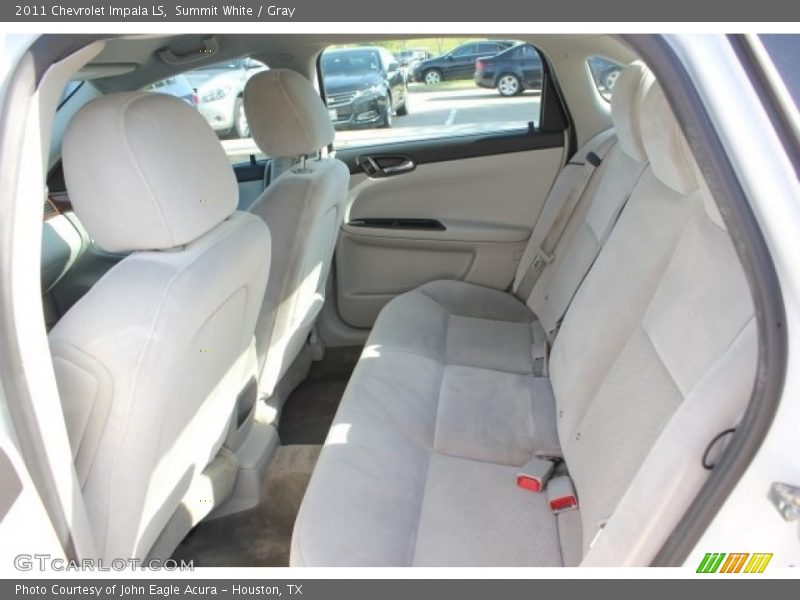 Summit White / Gray 2011 Chevrolet Impala LS