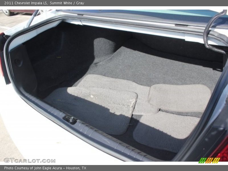 Summit White / Gray 2011 Chevrolet Impala LS