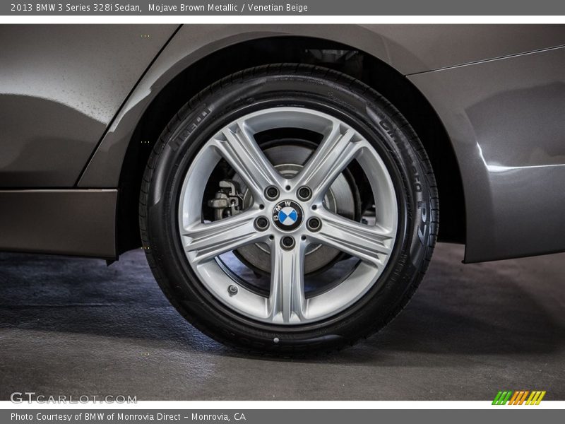 Mojave Brown Metallic / Venetian Beige 2013 BMW 3 Series 328i Sedan
