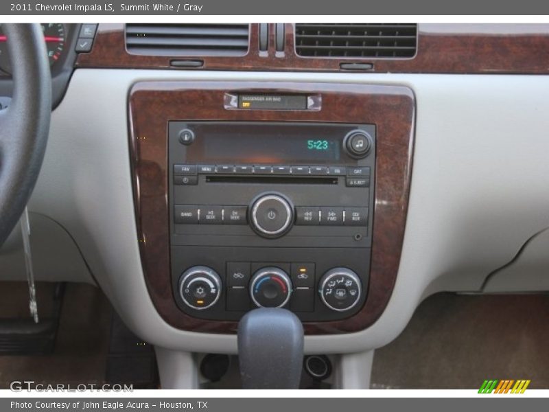 Summit White / Gray 2011 Chevrolet Impala LS