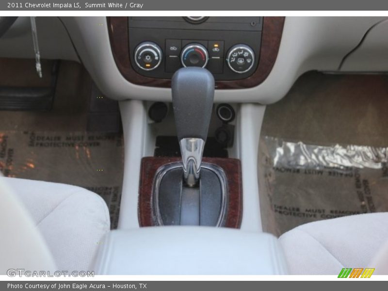 Summit White / Gray 2011 Chevrolet Impala LS