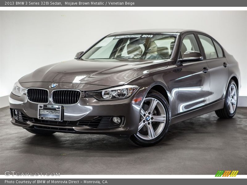 Mojave Brown Metallic / Venetian Beige 2013 BMW 3 Series 328i Sedan