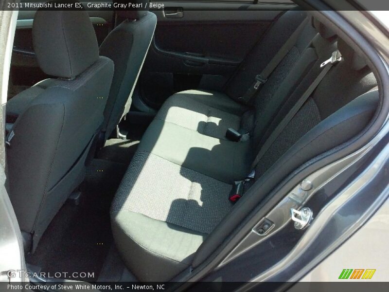 Graphite Gray Pearl / Beige 2011 Mitsubishi Lancer ES