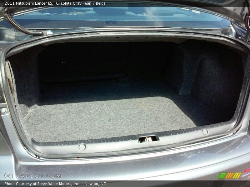 Graphite Gray Pearl / Beige 2011 Mitsubishi Lancer ES