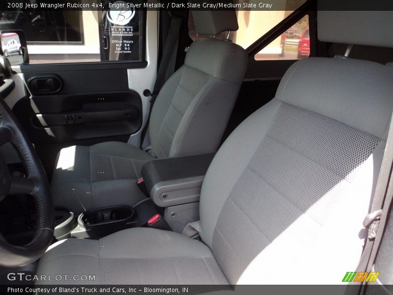 Bright Silver Metallic / Dark Slate Gray/Medium Slate Gray 2008 Jeep Wrangler Rubicon 4x4
