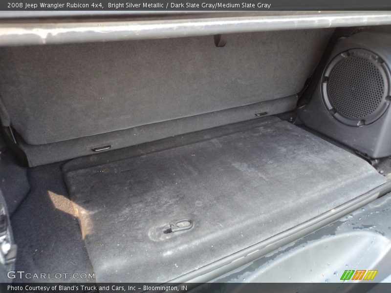 Bright Silver Metallic / Dark Slate Gray/Medium Slate Gray 2008 Jeep Wrangler Rubicon 4x4