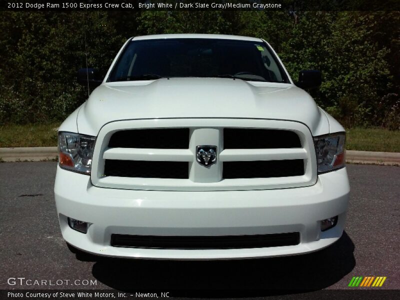 Bright White / Dark Slate Gray/Medium Graystone 2012 Dodge Ram 1500 Express Crew Cab
