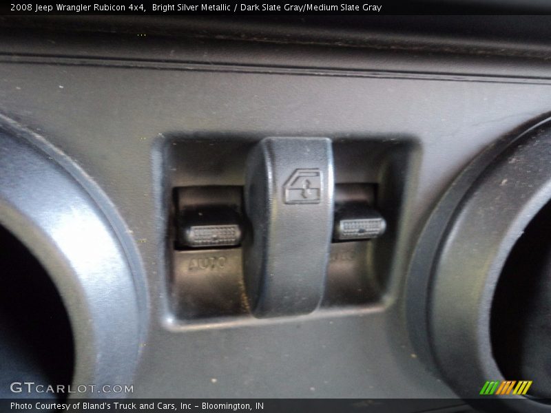 Bright Silver Metallic / Dark Slate Gray/Medium Slate Gray 2008 Jeep Wrangler Rubicon 4x4