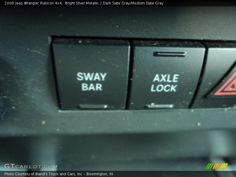 Bright Silver Metallic / Dark Slate Gray/Medium Slate Gray 2008 Jeep Wrangler Rubicon 4x4