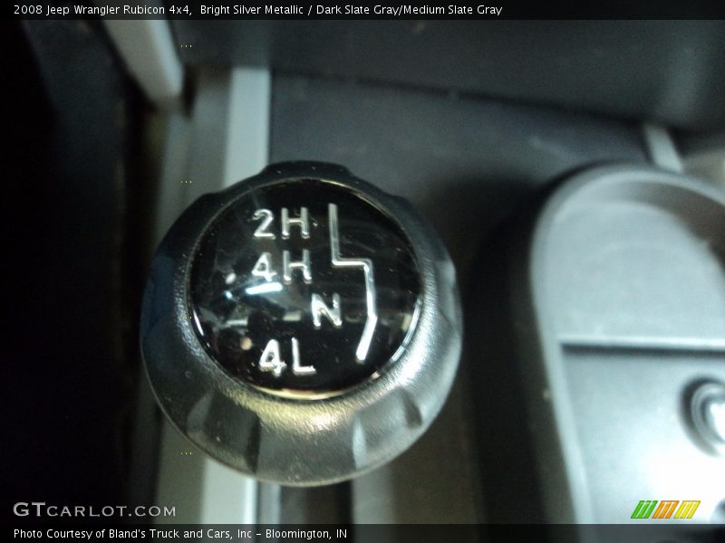 Bright Silver Metallic / Dark Slate Gray/Medium Slate Gray 2008 Jeep Wrangler Rubicon 4x4
