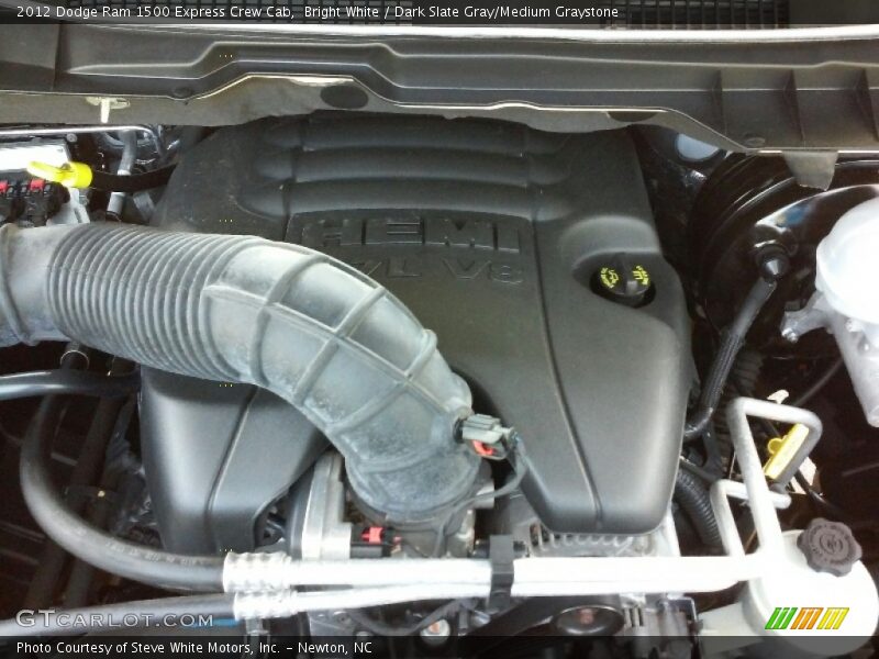 Bright White / Dark Slate Gray/Medium Graystone 2012 Dodge Ram 1500 Express Crew Cab