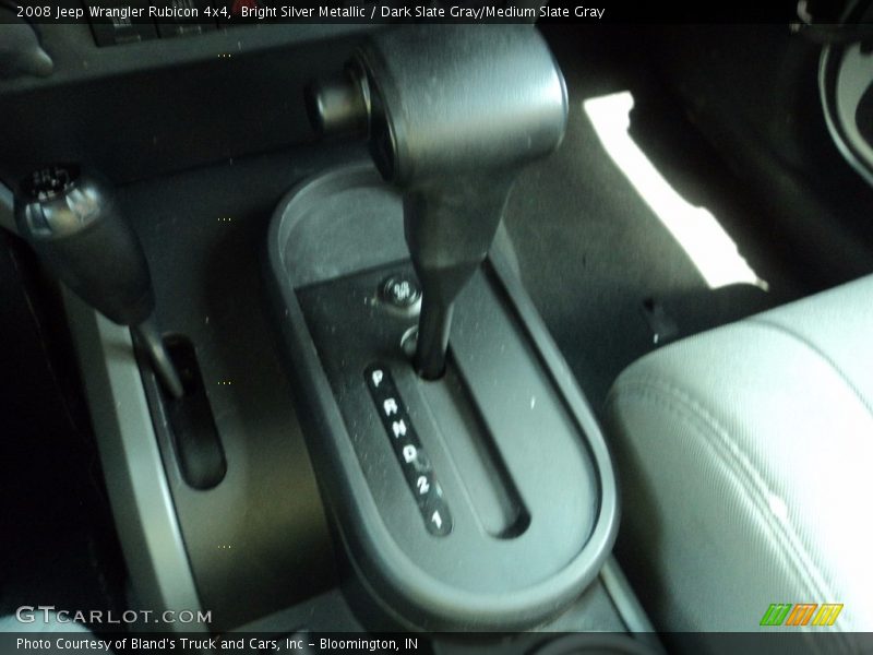 Bright Silver Metallic / Dark Slate Gray/Medium Slate Gray 2008 Jeep Wrangler Rubicon 4x4
