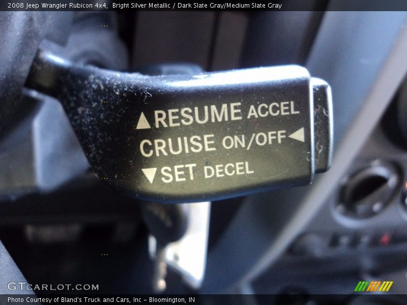 Bright Silver Metallic / Dark Slate Gray/Medium Slate Gray 2008 Jeep Wrangler Rubicon 4x4