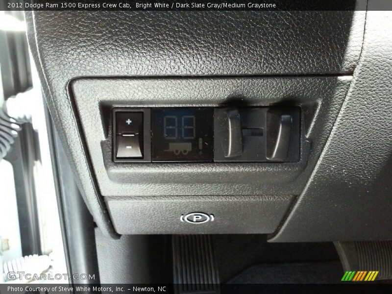 Bright White / Dark Slate Gray/Medium Graystone 2012 Dodge Ram 1500 Express Crew Cab