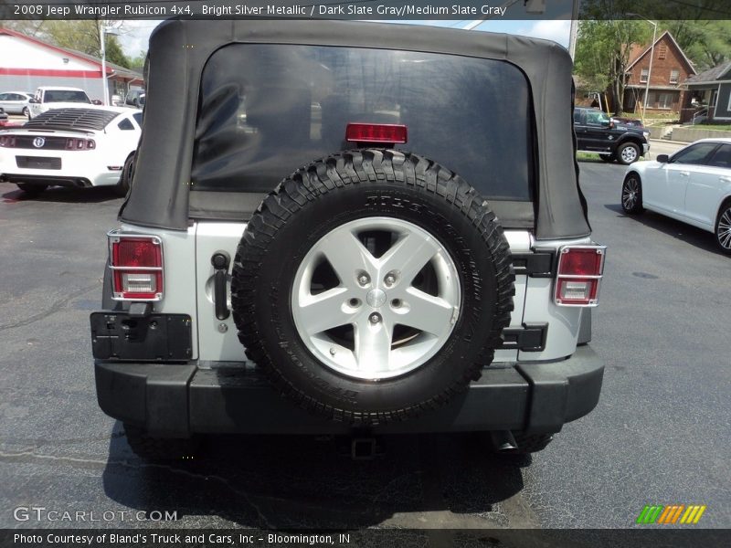 Bright Silver Metallic / Dark Slate Gray/Medium Slate Gray 2008 Jeep Wrangler Rubicon 4x4