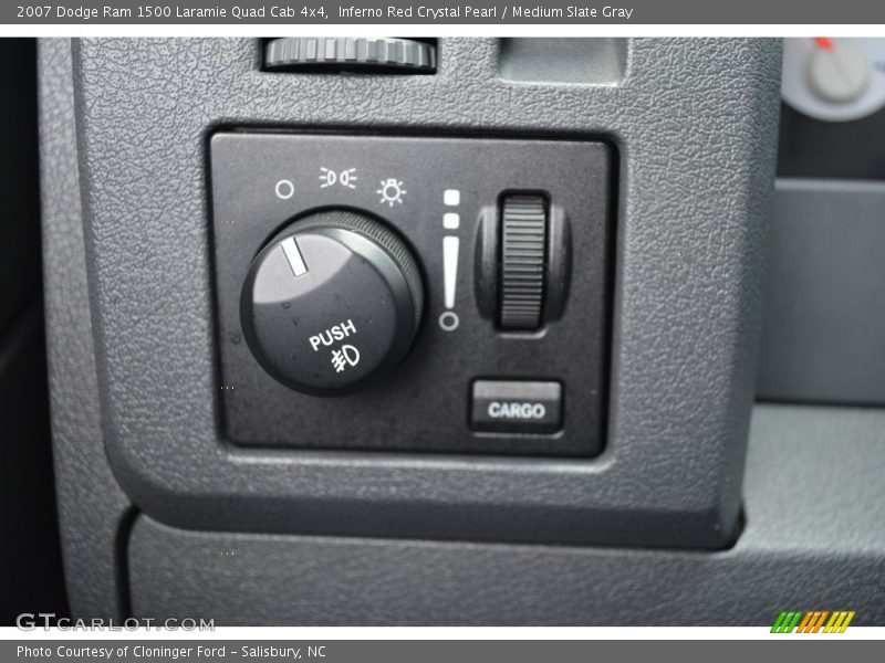 Inferno Red Crystal Pearl / Medium Slate Gray 2007 Dodge Ram 1500 Laramie Quad Cab 4x4