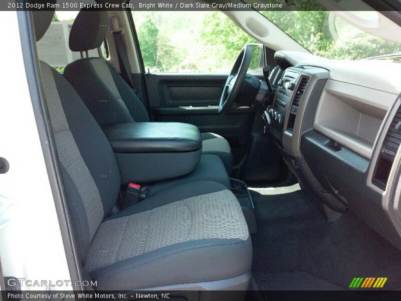 Bright White / Dark Slate Gray/Medium Graystone 2012 Dodge Ram 1500 Express Crew Cab