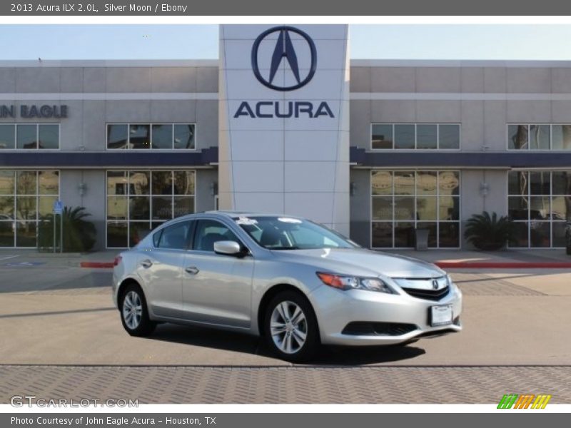 Silver Moon / Ebony 2013 Acura ILX 2.0L