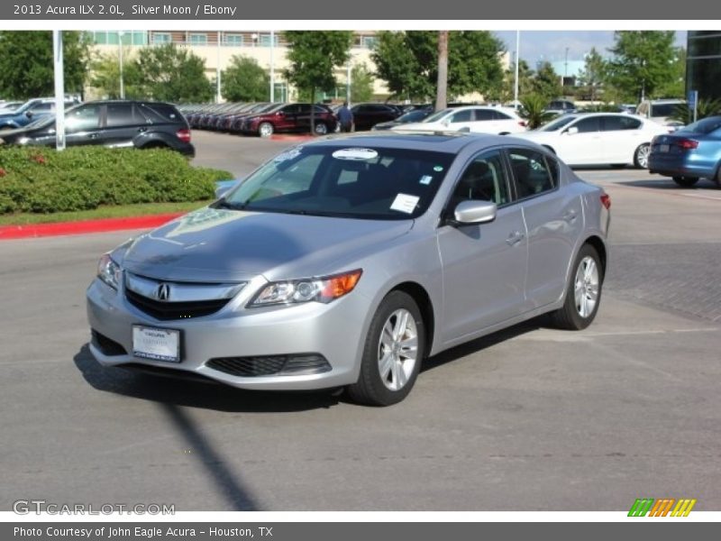 Silver Moon / Ebony 2013 Acura ILX 2.0L
