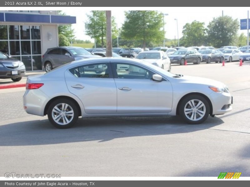 Silver Moon / Ebony 2013 Acura ILX 2.0L