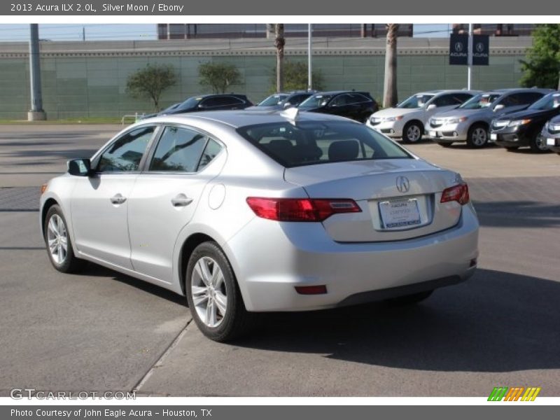 Silver Moon / Ebony 2013 Acura ILX 2.0L