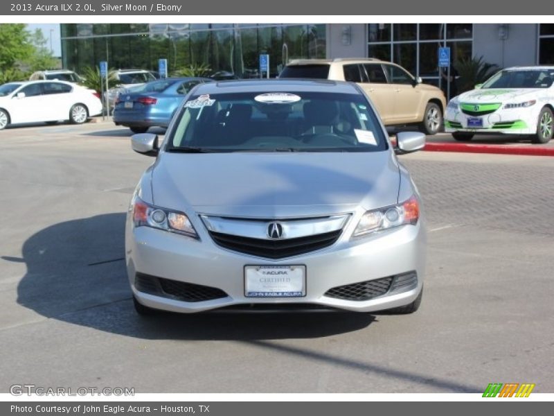 Silver Moon / Ebony 2013 Acura ILX 2.0L