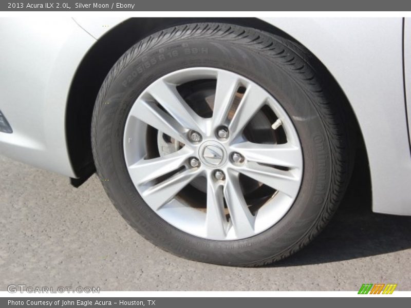 Silver Moon / Ebony 2013 Acura ILX 2.0L
