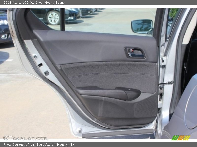 Silver Moon / Ebony 2013 Acura ILX 2.0L