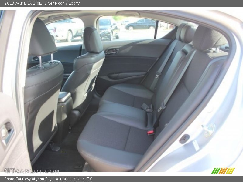 Silver Moon / Ebony 2013 Acura ILX 2.0L