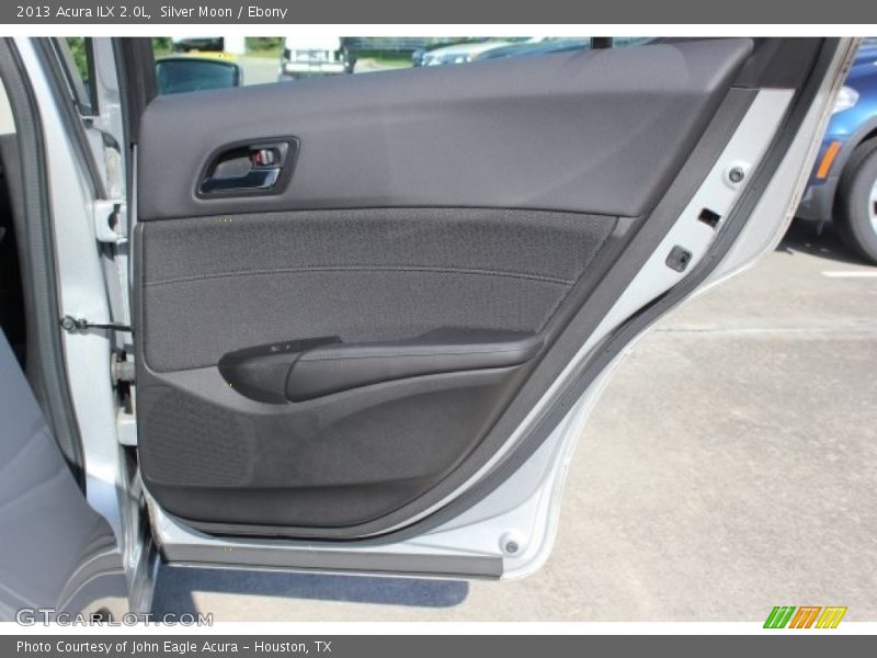 Silver Moon / Ebony 2013 Acura ILX 2.0L
