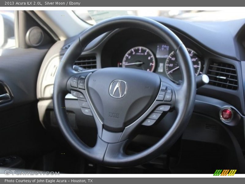 Silver Moon / Ebony 2013 Acura ILX 2.0L