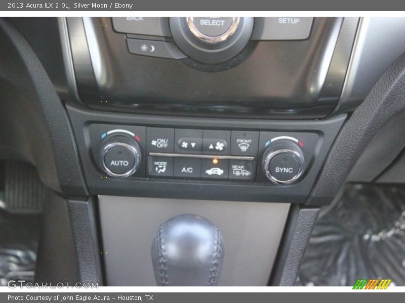 Silver Moon / Ebony 2013 Acura ILX 2.0L