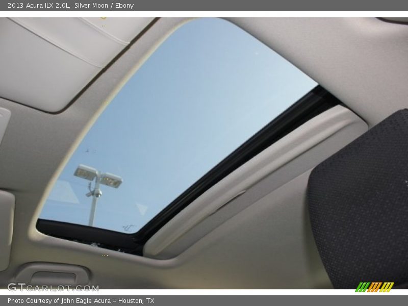 Silver Moon / Ebony 2013 Acura ILX 2.0L