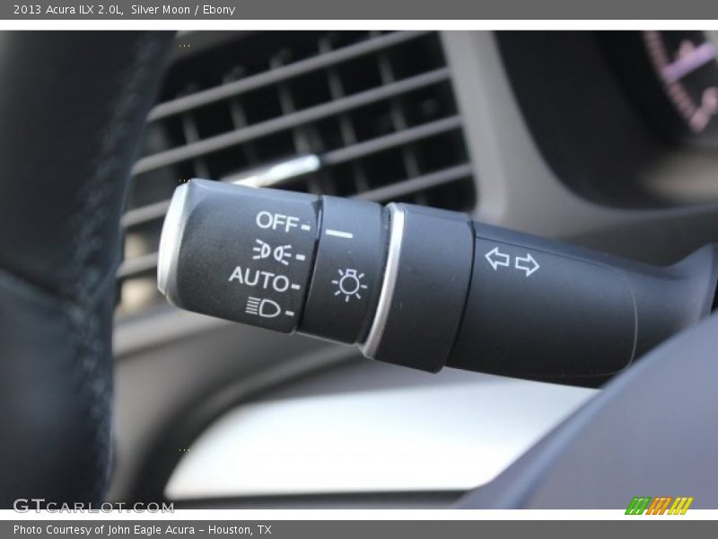 Silver Moon / Ebony 2013 Acura ILX 2.0L