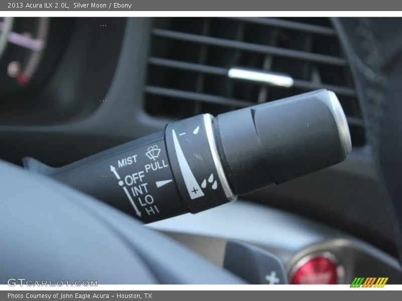 Silver Moon / Ebony 2013 Acura ILX 2.0L