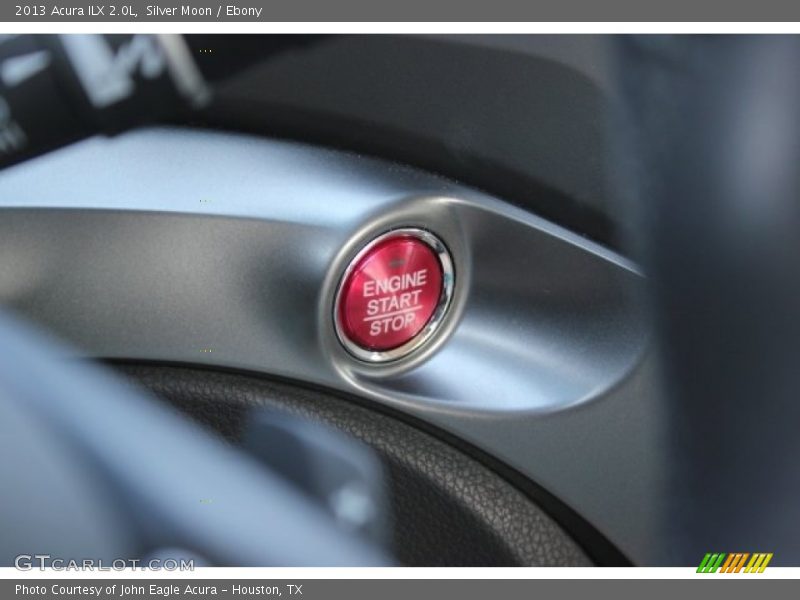 Silver Moon / Ebony 2013 Acura ILX 2.0L