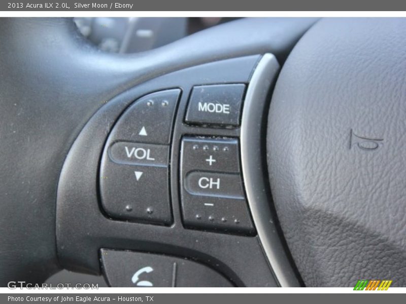 Silver Moon / Ebony 2013 Acura ILX 2.0L
