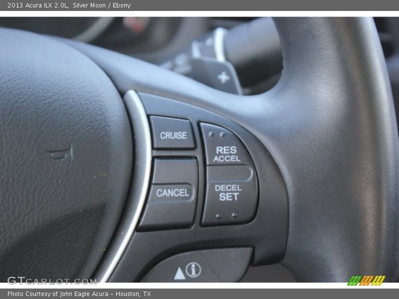 Silver Moon / Ebony 2013 Acura ILX 2.0L